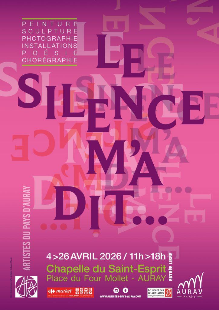 LE SILENCE M’A DIT...